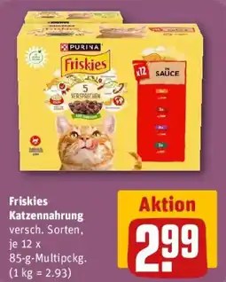 REWE Friskies Katzennahrung Angebot