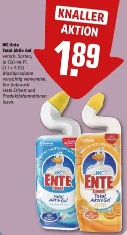 REWE WC-Ente Total Aktiv Gel Angebot