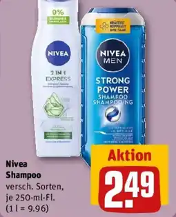 REWE Nivea Shampoo Angebot