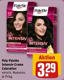 REWE Poly Palette Intensiv Creme Coloration Angebot