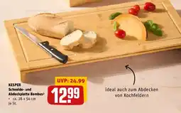 REWE KESPER Schneide- und Abdeckplatte Bambus Angebot