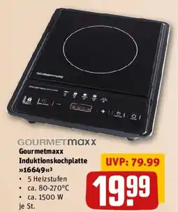 REWE GOURMETmaxx Induktionskochplatte 16649 Angebot
