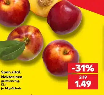 Kaufland Span./ital. Nektarinen Angebot