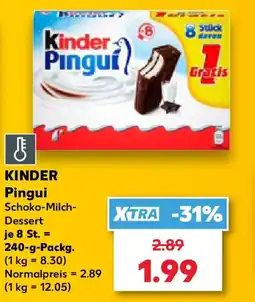 Kaufland Kinder Pinguí Angebot