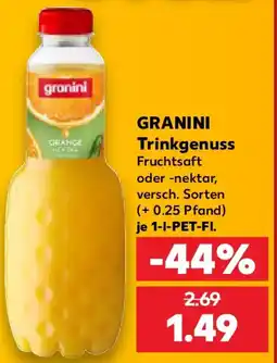 Kaufland GRANINI Trinkgenuss Angebot