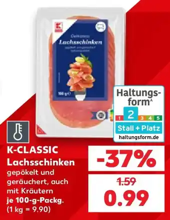 Kaufland K-CLASSIC Lachsschinken Angebot