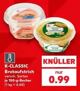 Kaufland K-CLASSIC Brotaufstrich Angebot