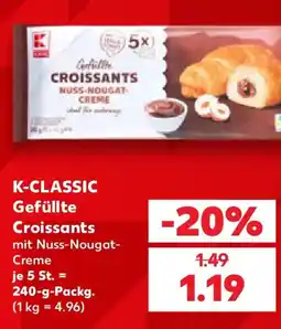 Kaufland K-CLASSIC Gefüllte Croissants Angebot