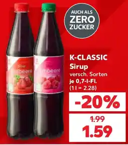 Kaufland K-CLASSIC Sirup Angebot