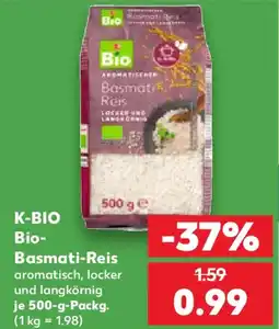 Kaufland K-BIO Bio-Basmati-Reis Angebot