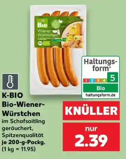 Kaufland K-BIO Bio-Wiener-Würstchen Angebot