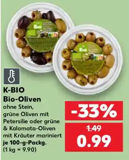 Kaufland K-BIO Bio-Oliven Angebot