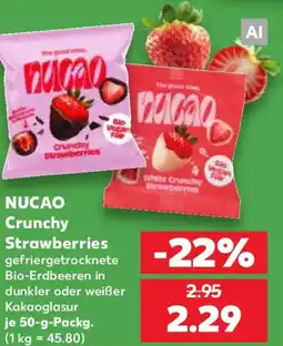 Kaufland NUCAO Crunchy Strawberries Angebot