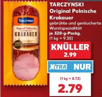 Kaufland TARCZYNSKI Original Polnische Krakauer Angebot