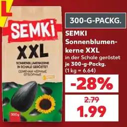 Kaufland SEMKI Sonnenblumenkerne XXL Angebot