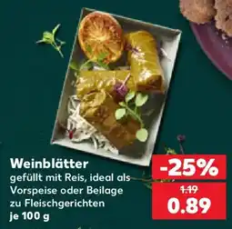 Kaufland Weinblätter Angebot
