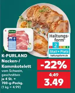 Kaufland K-PURLAND Nacken-/Kammkotelett Angebot