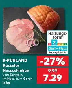 Kaufland K-PURLAND Kasseler Nusschinken Angebot