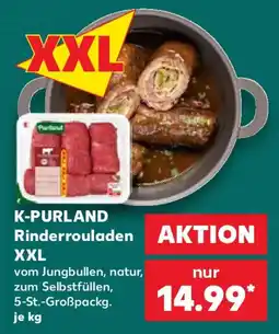 Kaufland K-PURLAND Rinderrouladen XXL Angebot