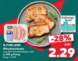 Kaufland K-PURLAND Minutensteaks Angebot