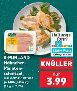 Kaufland K-PURLAND Hähnchen-Minutenschnitzel Angebot