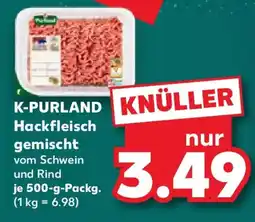 Kaufland K-PURLAND Hackfleisch gemischt Angebot