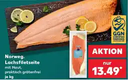 Kaufland Norweg. Lachsfiletseite Angebot