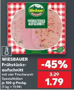 Kaufland WIESBAUER Frühstücks-aufschnitt Angebot