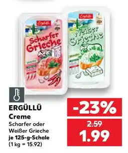 Kaufland ERGÜLLÜ Creme Angebot