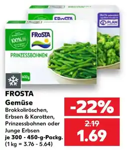 Kaufland FROSTA Gemüse Angebot