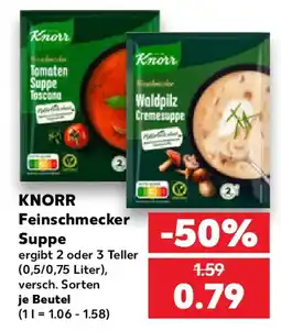 Kaufland Knorr Feinschmecker Suppe Angebot
