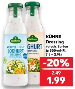 Kaufland KÜHNE Dressing Angebot