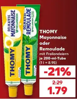 Kaufland THOMY Mayonnaise oder Remoulade Angebot
