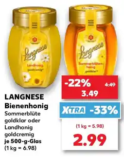 Kaufland LANGNESE Bienenhonig Angebot