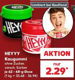 Kaufland HEYYY Kaugummi Angebot