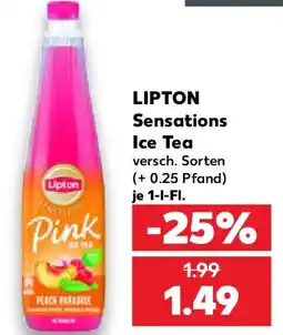 Kaufland LIPTON Sensations Ice Tea Angebot