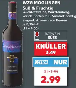 Kaufland WZG MÖGLINGEN Süß & Fruchtig Angebot