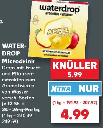 Kaufland waterdrop Microdrink Angebot