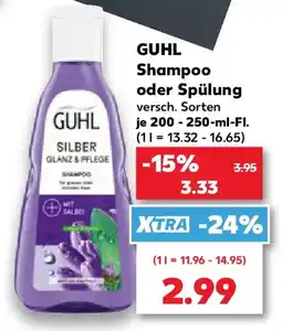 Kaufland GUHL Shampoo oder Spülung Angebot