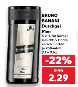 Kaufland BRUNO BANANI Duschgel Men Angebot