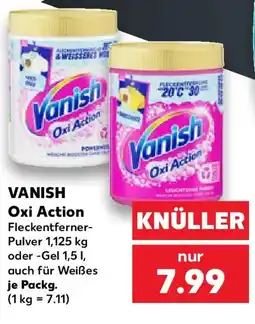 Kaufland Vanish Oxi Action Angebot