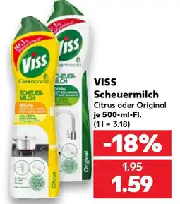 Kaufland VISS Scheuermilch Angebot