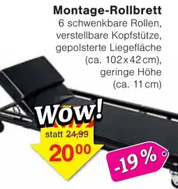 Wiglo Wunderland Montage-Rollbrett Angebot
