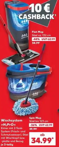 Kaufland Wischsystem H2PrO Angebot