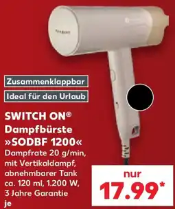 Kaufland SWITCH ON Dampfbürste SODBF 1200 Angebot