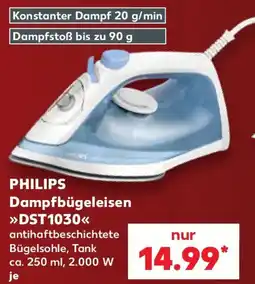 Kaufland PHILIPS Dampfbügeleisen DST1030 Angebot