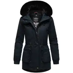 Netto Marken-Discount NAVAHOO Damen Sportlicher Wintermantel Baumwoll-Parka mit Kapuze Olessaa Angebot