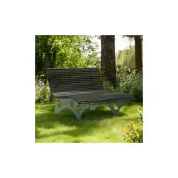 Netto Marken-Discount HOME DELUXE Wellenliege NIRA - Anthrazit Angebot