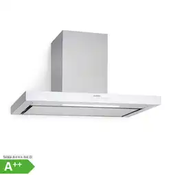 Netto Marken-Discount Alinea 90 Dunstabzugshaube 90cm Wandhaube WiFi A++ 555m³/h Touch Weiß Angebot