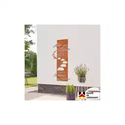 Netto Marken-Discount HOME DELUXE Rost Gartenschild STEINIGER WEG - Made in Germany Angebot